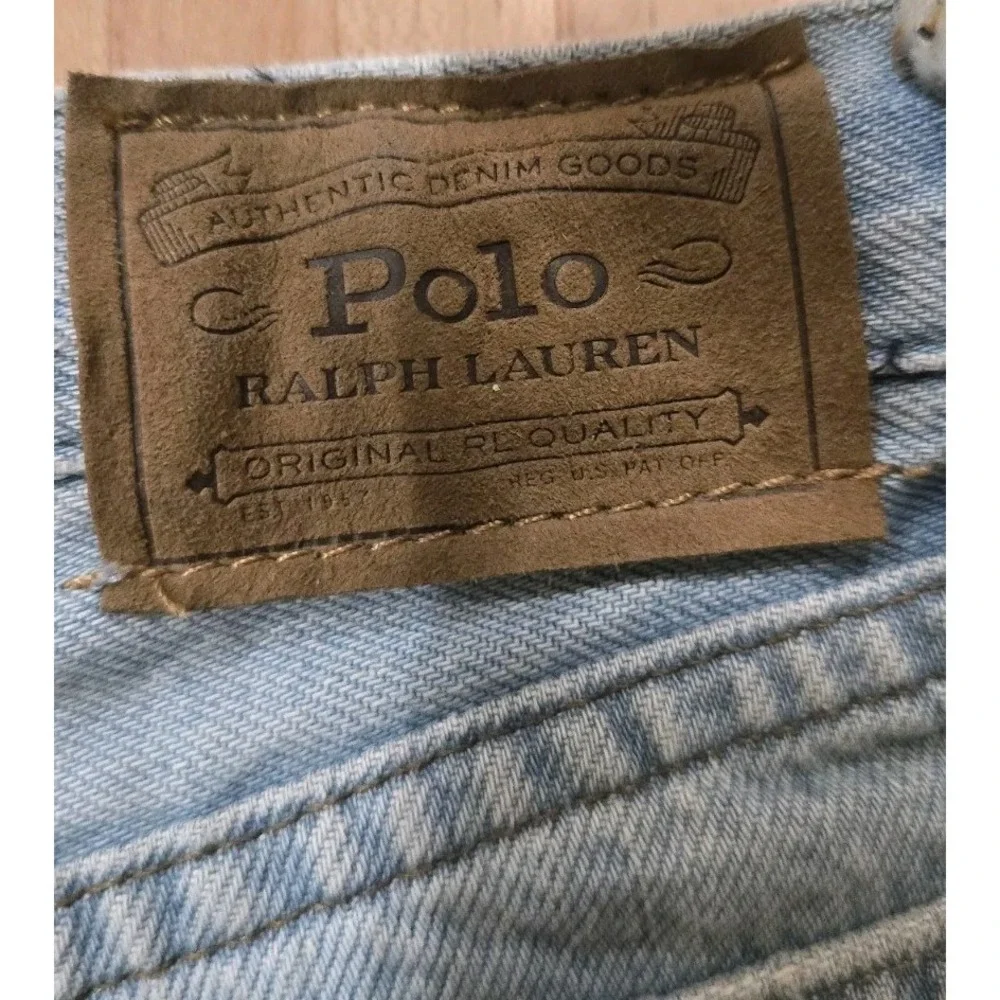 NWT Polo Ralph‎ Lauren Youth Boys RL 67 Denim Shorts Sz 3T Sullivan Slim Roll Up